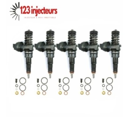 5 x unité de buse pompe Bosch - VW T5 - Tourareg 2.5 TDI - 0414720210 injecteur AXD-