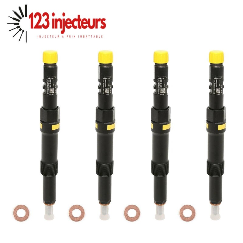 4x Injecteur EJDR00801D Ford Mondeo 2,0 TDCI 6S7Q9K546BA 130PS 4x Injecteur EJDR00801D Ford Mondeo 2,0 TDCI 6S7Q9K546BA 130PS