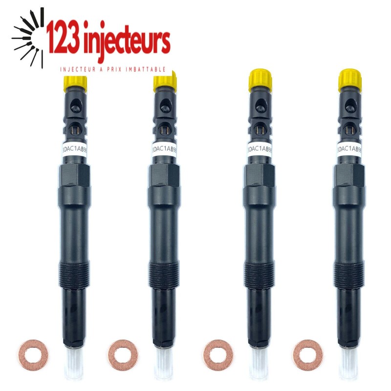 4 x injecteur buse Ford Mondeo 2,2TDCI 114 kW 155 ch 5s7q9k546ab ejdr00601d- 4 x injecteur buse Ford Mondeo 2,2TDCI 114 kW 155 ch 5s7q9k546ab ejdr00601d-