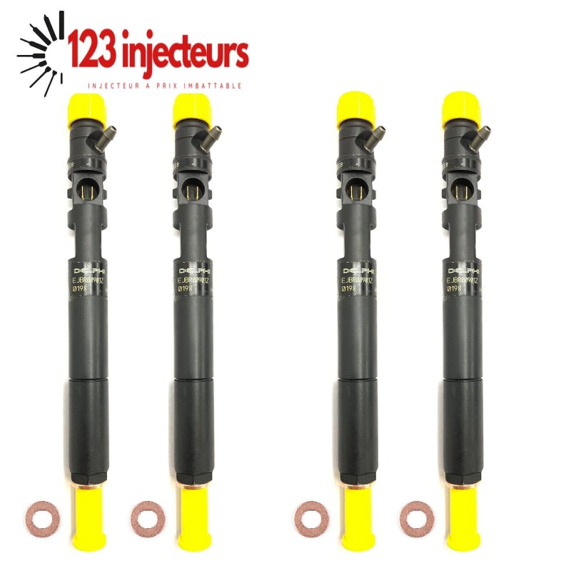 4x Injecteur Delphi EJBR02801D EJBR01901Z Kia Carnaval Hyundai Terracan 2,9 Crdi 4x Injecteur Delphi EJBR02801D EJBR01901Z Kia Carnaval Hyundai Terracan 2,9 Crdi