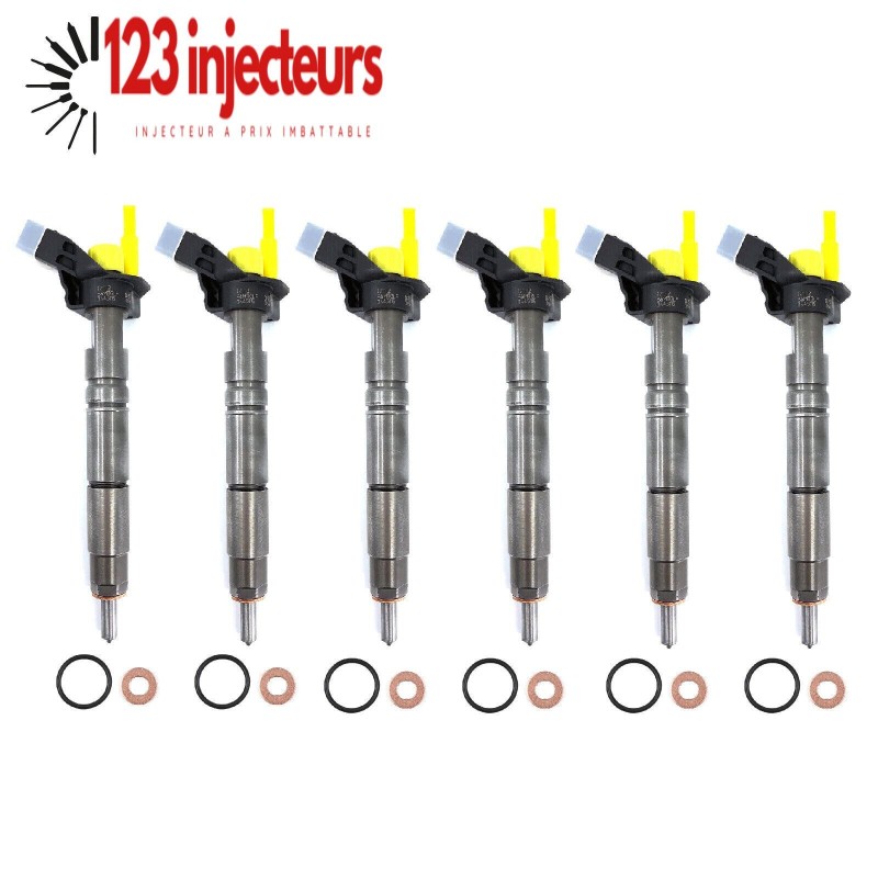 6 x injecteur buse d'injection BMW 325d 330d 530d X3 X5 X6 0445116024 7805428 7805429- 6 x injecteur buse d'injection BMW 325d 330d 530d X3 X5 X6 0445116024 7805428 7805429-
