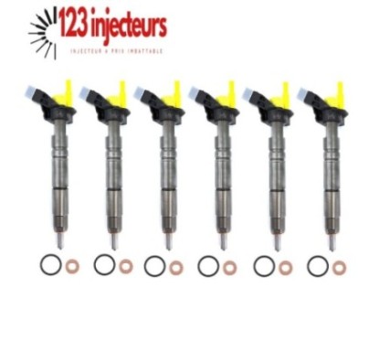 6 x injecteur buse d'injection BMW 325d 330d 530d X3 X5 X6 0445116024 7805428 7805429-