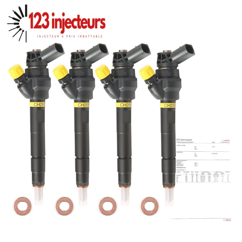 4 x injecteur de remplacement Bosch 13537810702 0445110382 0445110478 f10 f20- 4 x injecteur de remplacement Bosch 13537810702 0445110382 0445110478 f10 f20-