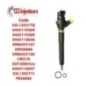 4X Injecteur 2.0 Tdi Audi VW 0445110369 Cff Cfh Cfg 03L130277J