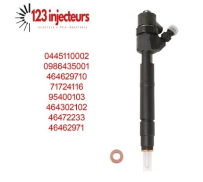 Injecteur Bosch 0445110002 Lancia Alfa Romeo Fiat 1.9JTD 2.4 JTD Injecteur