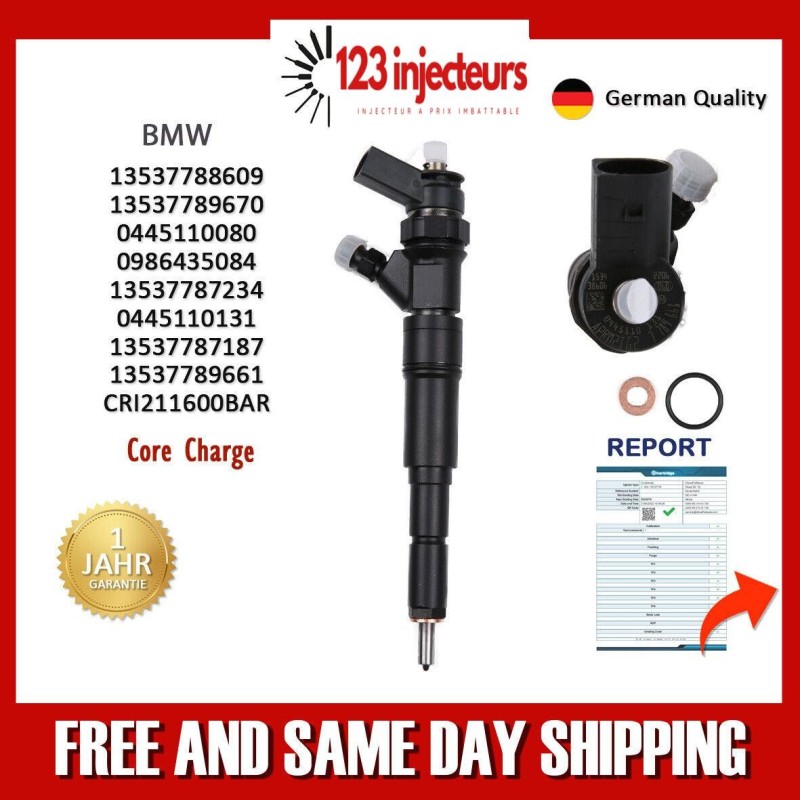 Injecteur 0445110131 BMW E46 320d (150ps) 330d 330xd (204ps) 320td 7788609 Injecteur 0445110131 BMW E46 320d (150ps) 330d 330xd (204ps) 320td 7788609