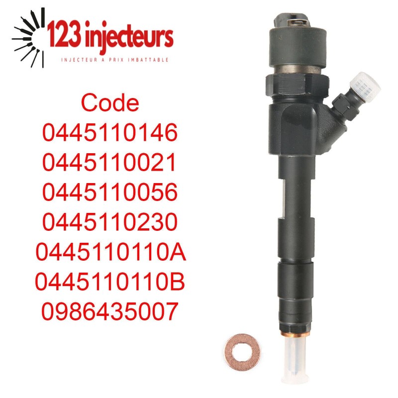 4x Injecteur Renault Trafic Vauxhall 1,9dCi 445110145 0445110146 0445110021-