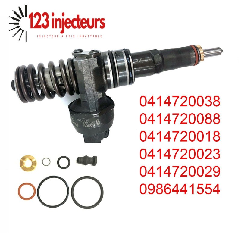 Unité pompe-buse SEAT Alhambra (7V) 1.9 TDI 85 kW 116 ch 0414720038- Unité pompe-buse SEAT Alhambra (7V) 1.9 TDI 85 kW 116 ch 0414720038-