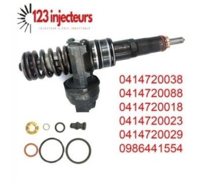 Unité pompe-buse SEAT Alhambra (7V) 1.9 TDI 85 kW 116 ch 0414720038-
