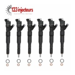 6xEinspritzdüse Injecteur BMW E46 E90 320d E60 E61 530d 520d X3 X5 2,0d