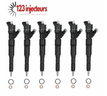 6xEinspritzdüse Injecteur BMW E46 E90 320d E60 E61 530d 520d X3 X5 2,0d
