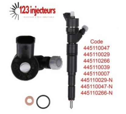 6 x Injecteur Diesel Bosch BMW 330d E46 530d E39 X5 E53 0445110047 7785573