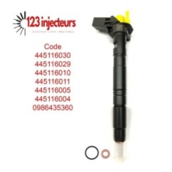 03L130277 0445116030 4x Injecteur Audi VW Seat Skoda 2,0 Tdi 03L130851X