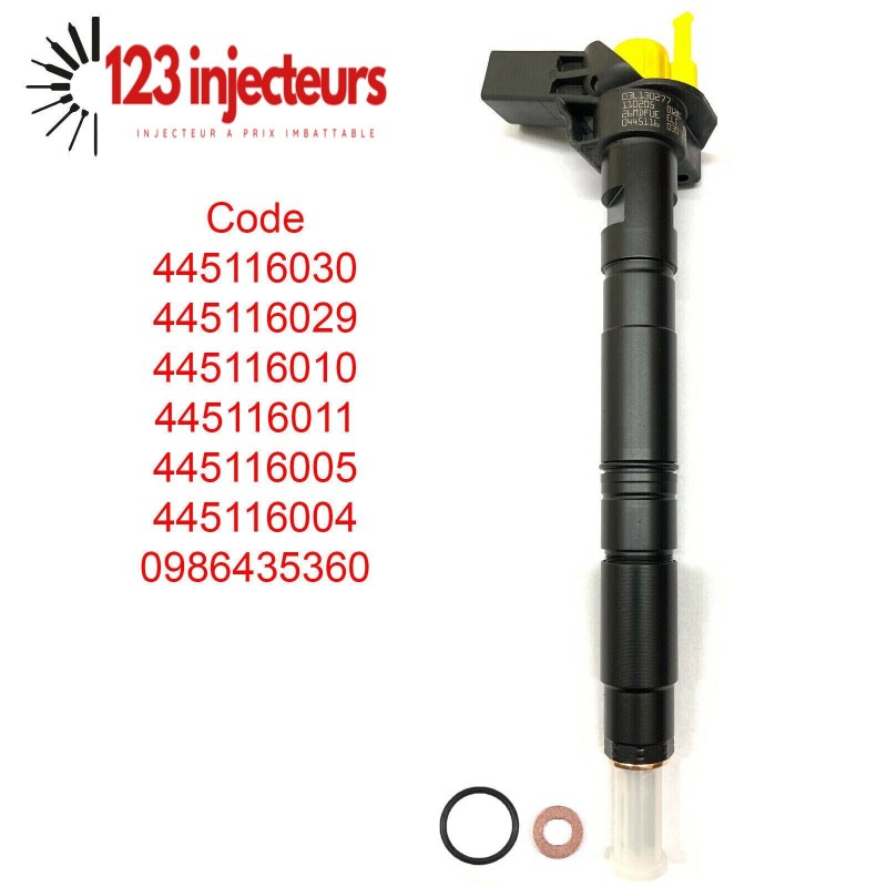 03L130277 0445116030 4x Injecteur Audi VW Seat Skoda 2,0 Tdi 03L130851X