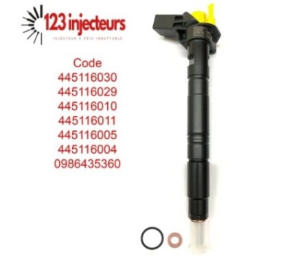 03L130277 0445116030 4x Injecteur Audi VW Seat Skoda 2,0 Tdi 03L130851X