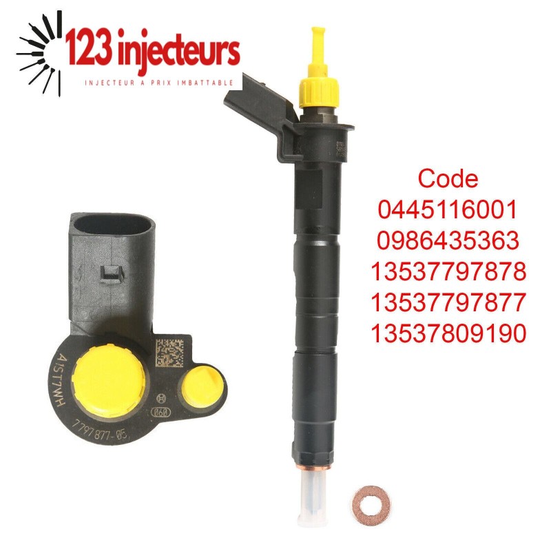 Injecteur BMW 0445116001 0986435363 7797877 7797878 7809190 7797877-05 Injecteur BMW 0445116001 0986435363 7797877 7797878 7809190 7797877-05