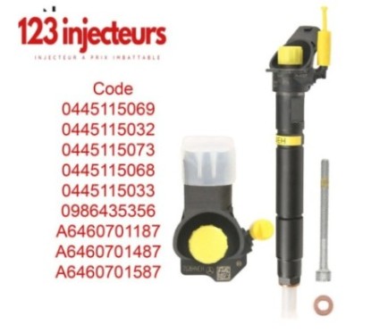 4x Injecteur Mercedes Sprinter A6460701487 0445115069 0445115033 A6460701187