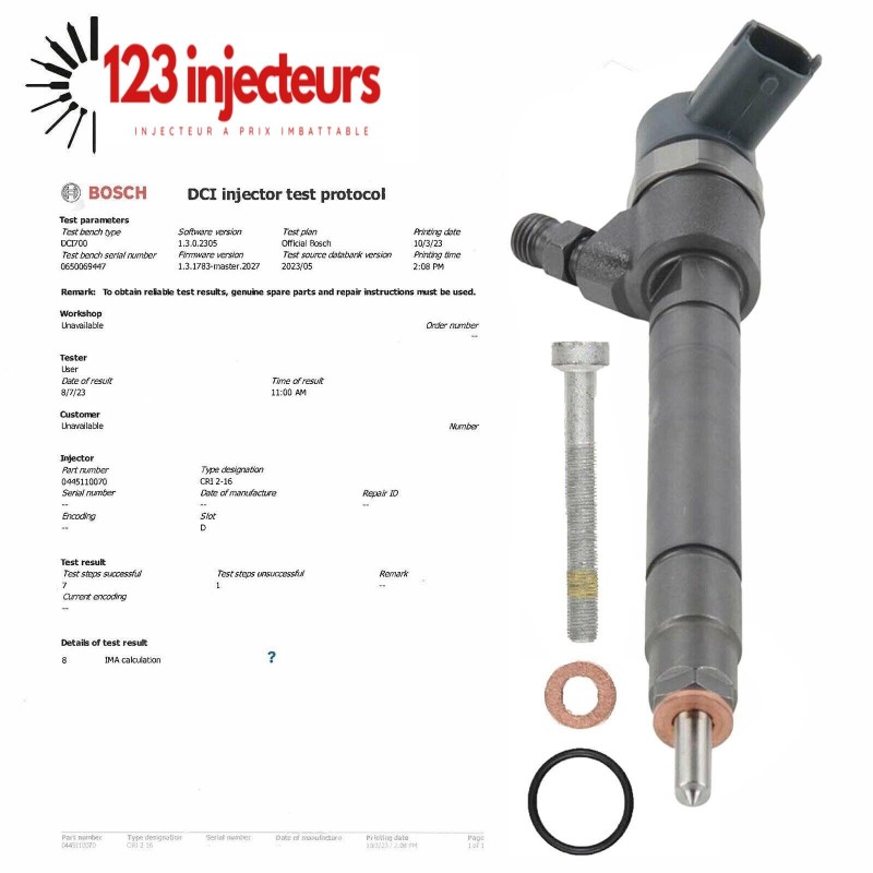 INJECTEUR BUSE D'INJECTION 0445110070 VITO CLASSE V, SPRINTER A6110700887-