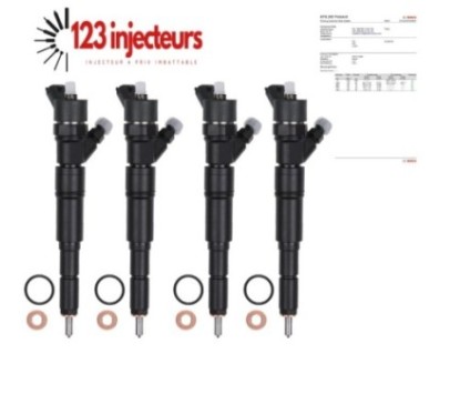 4 X Injecteur 0445110049 Injecteur Opel 2,5 Dti BMW E39 525d 13537785983