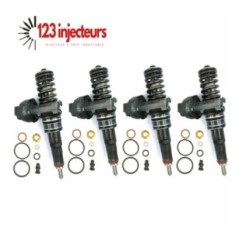 4x Injecteur Gicleur de la Pompe 0986441577 Audi VW 1.9 Tdi 116 Ch 0414720314