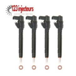 4x Renault Nissan 1.6 dCi Injecteur Injecteur 0445110546 0986435273-