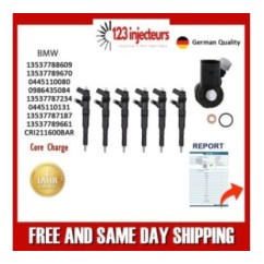 6x Injecteur BMW E60 530d 160kW E61 530d X5 E53 0445110131 0986435084 E46