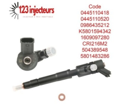 0445110418 Fiat Ducato Daily Boxer Relay 2.3 JTD Bosch-