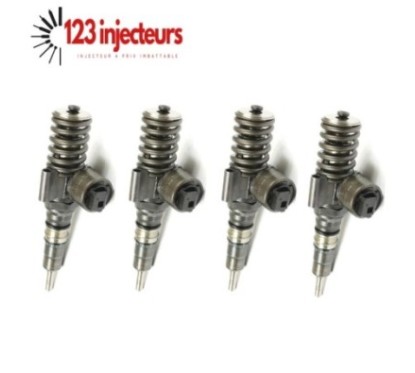 4x Injecteur Buse Pompe Unité VW Audi 1,9 Tdi 0414720216