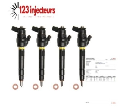 4x INJECTEUR 0445110601 BMW 116d 118d E81 E87 F20 F21 118d E88 E82 0445110289-