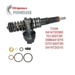 Bosch 5 x Gicleur de la Pompe Injecteur VW T5 BNZ 2.5 Tdi 070130073R 0414720310