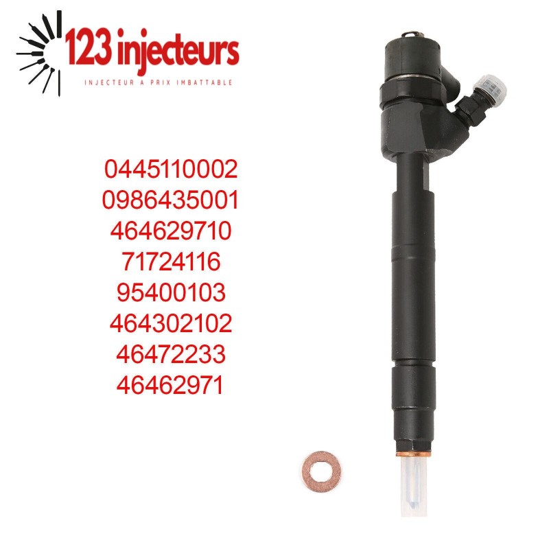 Injecteur Bosch 0445110044 0986435003 Peugeot 2.0 HDI Fiat 2.0 JTD AR 32302 Injecteur Bosch 0445110044 0986435003 Peugeot 2.0 HDI Fiat 2.0 JTD AR 32302