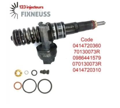 5x Injecteur Bosch Injecteur Gicleur de la Pompe 0414720310 VW T5 2.5TDI Bosch