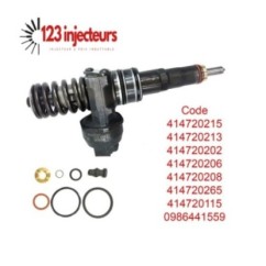 VW Audi Skoda Seat 1.9 TDI Bosch Diesel Fuel Injecteur 038130073AG 0414720215 DX