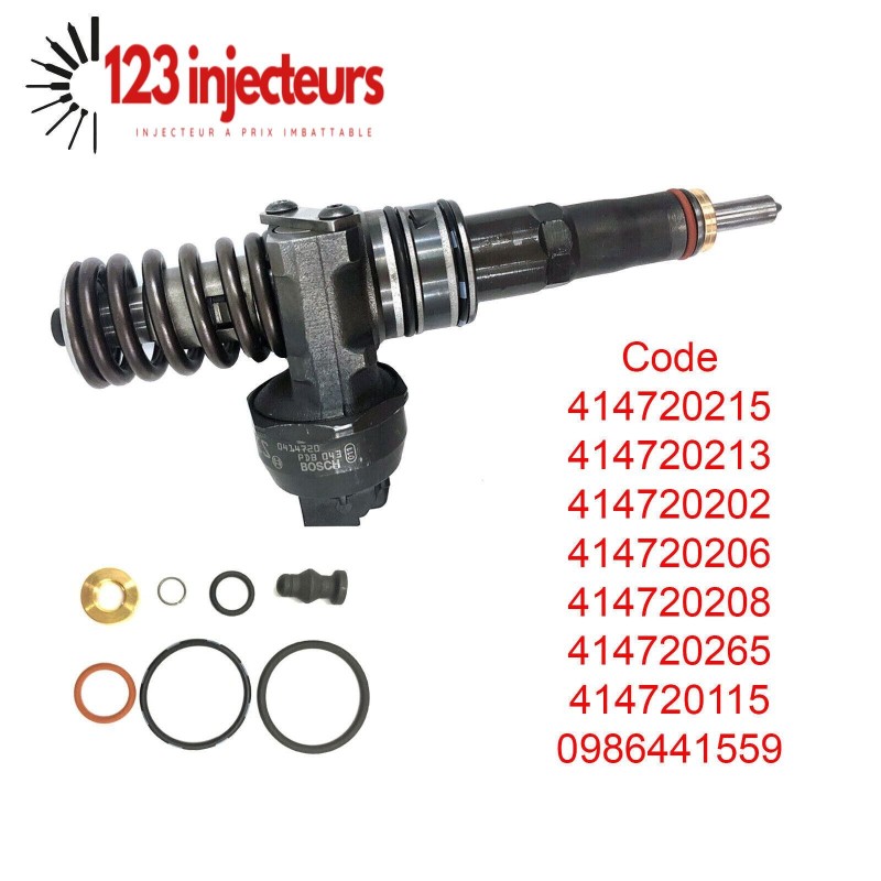 VW Audi Skoda Seat 1.9 TDI Bosch Diesel Fuel Injecteur 038130073AG 0414720215 DX VW Audi Skoda Seat 1.9 TDI Bosch Diesel Fuel Injecteur 038130073AG 0414720215 DX