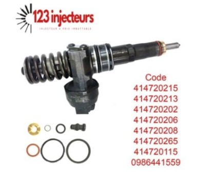 VW Audi Skoda Seat 1.9 TDI Bosch Diesel Fuel Injecteur 038130073AG 0414720215 DX