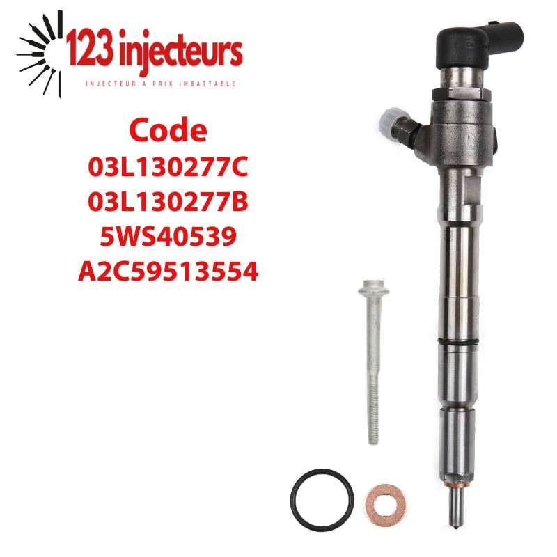 4x 03L130277B, A2C9626040080, 03L130277S VW Siemens CAYA 1,6 TDI Continental VDO- 4x 03L130277B, A2C9626040080, 03L130277S VW Siemens CAYA 1,6 TDI Continental VDO-